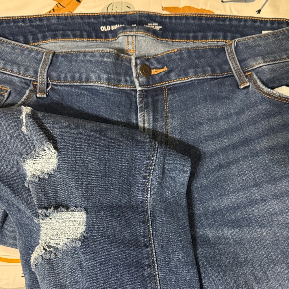 Old Navy Women's power slim  straight jeans